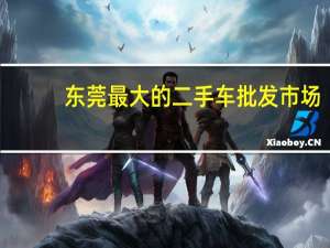 东莞最大的二手车批发市场（东莞最大的二手车市场）