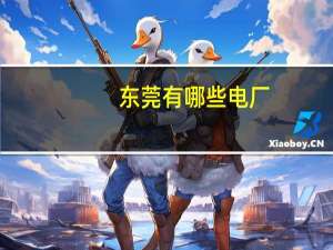 东莞有哪些电厂