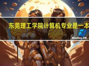 东莞理工学院计算机专业是一本吗