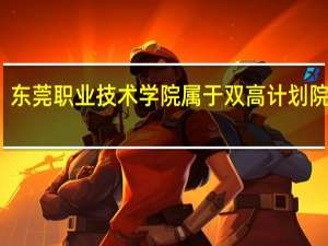 东莞职业技术学院属于双高计划院校吗