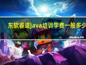 东软睿道Java培训学费一般多少钱,费用是多少 学java培训要多少钱