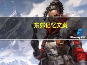 东郊记忆文案