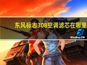 东风标志308空调滤芯在哪里