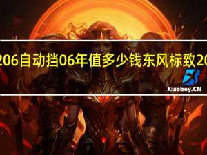 东风标致206自动挡06年值多少钱 东风标致206自动挡怎么样