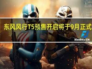 东风风行T5预售开启 将于9月正式上市