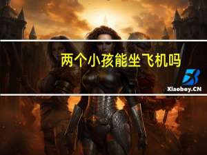 两个小孩能坐飞机吗（坐飞机小孩怎么收费）