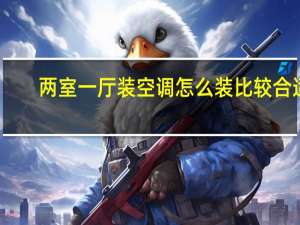 两室一厅装空调怎么装比较合适