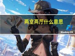 两室两厅什么意思