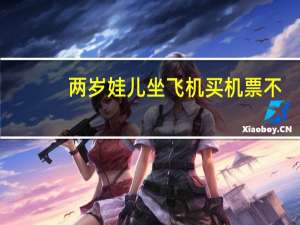 两岁娃儿坐飞机买机票不