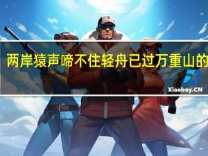 两岸猿声啼不住轻舟已过万重山的意思