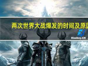两次世界大战爆发的时间及原因