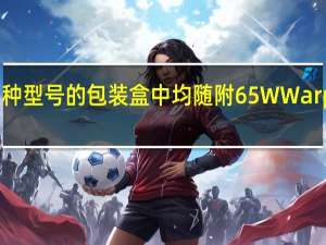 两种型号的包装盒中均随附65WWarp充电器