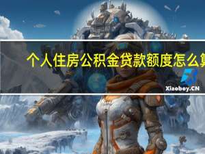 个人住房公积金贷款额度怎么算（个人住房公积金贷款额度怎么查询）
