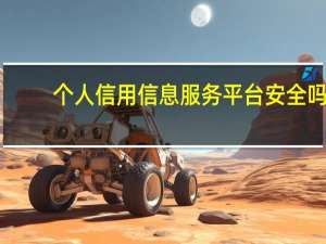 个人信用信息服务平台安全吗（个人信用信息服务平台）