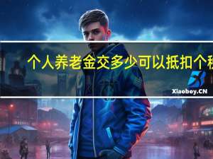 个人养老金交多少可以抵扣个税