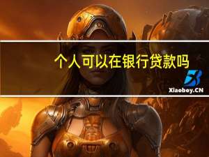 个人可以在银行贷款吗（咨询一下银行个人可以贷款吗）