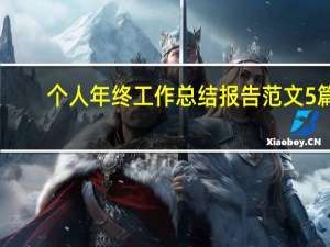 个人年终工作总结报告范文5篇（个人年终工作总结报告范文）