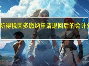 个人所得税因多缴纳申请退回后的会计分录怎么做