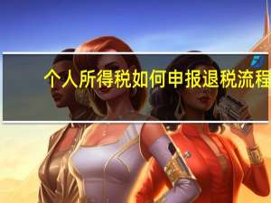 个人所得税如何申报退税流程