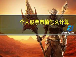个人股票市值怎么计算