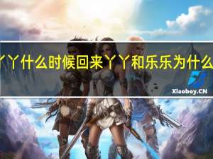 丫丫什么时候回来 丫丫和乐乐为什么去美国