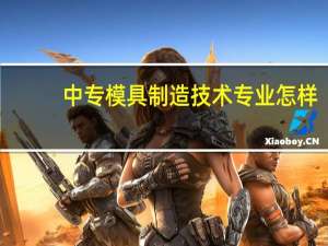 中专模具制造技术专业怎样