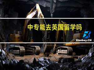 中专能去英国留学吗