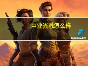 中业兴融怎么样