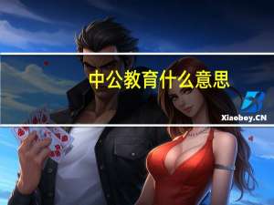 中公教育什么意思