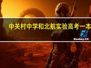 中关村中学和北航实验高考一本率