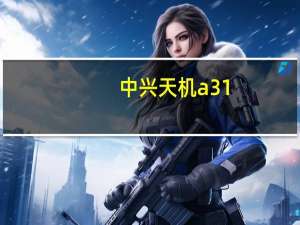 中兴天机a31（中兴天机）