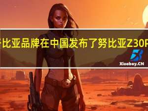 中兴通讯努比亚品牌在中国发布了努比亚Z30Pro旗舰智能手机