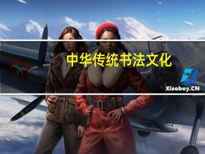 中华传统书法文化（中国传统文化 中国书法）