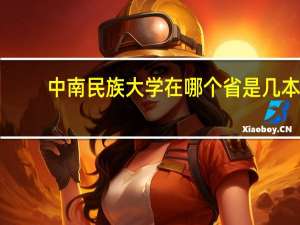 中南民族大学在哪个省是几本