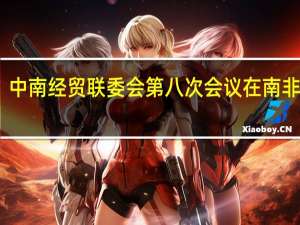 中南经贸联委会第八次会议在南非召开