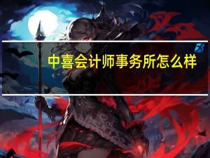 中喜会计师事务所怎么样