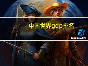 中国世界gdp排名