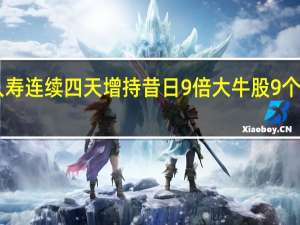 中国人寿连续四天增持昔日9倍大牛股 9个月砸近20亿