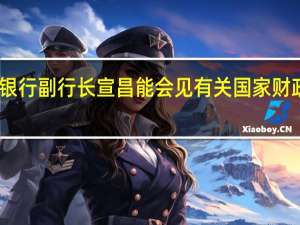 中国人民银行副行长宣昌能会见有关国家财政部和央行副手