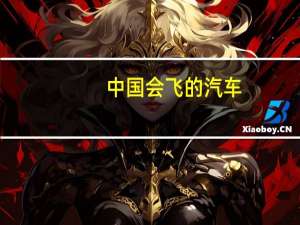 中国会飞的汽车