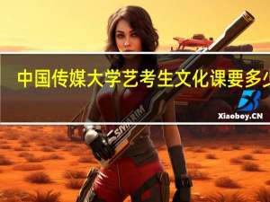 中国传媒大学艺考生文化课要多少分