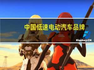 中国低速电动汽车品牌