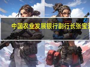 中国农业发展银行副行长张宝江：今年以来累计投放贷款1.77万亿元