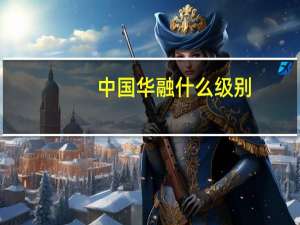中国华融什么级别