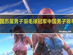 中国历届男子羽毛球冠军 中国男子羽毛球冠军