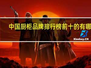 中国厨柜品牌排行榜前十的有哪些