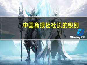 中国商报社社长的级别（中国商报社）