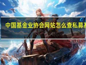 中国基金业协会网站怎么查私募基金