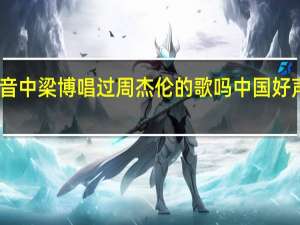 中国好声音中梁博唱过周杰伦的歌吗 中国好声音第一季梁博