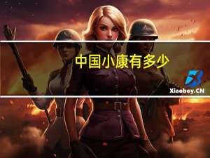 中国小康有多少